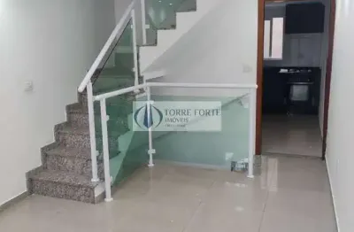 Lindo sobrado 2 dormitórios, 2 suítes, 2 vagas com espaço gourmet