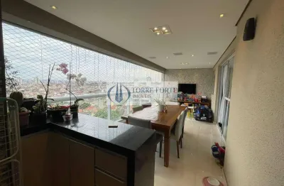 Apartamento mobiliado, 3 suítes, varanda gourmet, 2 vagas, na vila formosa