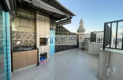 Cobertura mobiliada, 3 quartos, 2 vagas, 218 m2, á venda na vila carrão