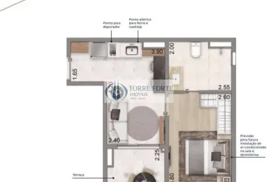 Apartamento com 1 quarto à venda na Rua Francisco de Vitória, 54, Vila Mariana, São Paulo