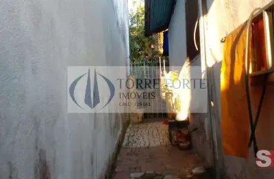 Terreno para construção com casa antiga - 140 m² - Parque Oratório - SAndré