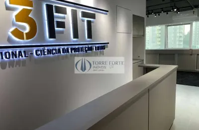 Ótima sala comercial com 75 m² 3 ambientes 2 banheiros 2 vagas rotativas