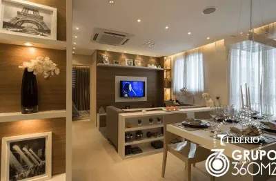 Apartamento para venda em santo andré, vila valparaíso, 2 dormitórios, 1 suíte, 2 banheiros, 1 vaga