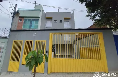 Cobertura para venda em santo andré, vila humaitá, 2 dormitórios, 1 suíte, 2 banheiros, 1 vaga