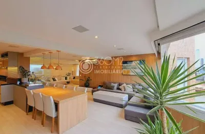 Apartamento para venda em santo andré, campestre, 5 dormitórios, 5 suítes, 6 banheiros, 5 vagas