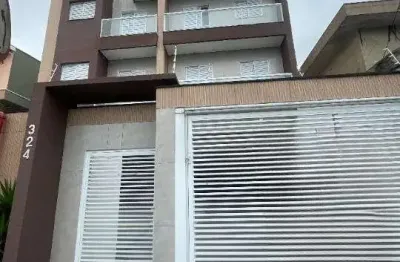 Cobertura para venda em santo andré, santa maria, 2 dormitórios, 2 banheiros, 1 vaga