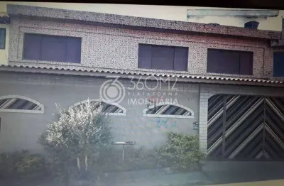 Sobrado para venda em santo andré, parque oratório, 4 dormitórios, 1 suíte, 2 banheiros, 5 vagas