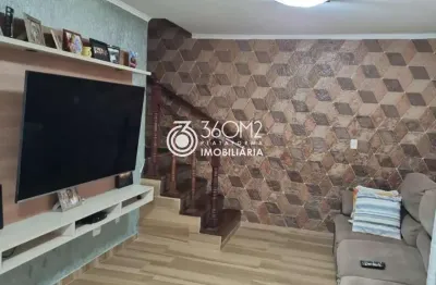 Sobrado para venda em santo andré, vila marina, 3 dormitórios, 3 suítes, 5 banheiros, 2 vagas