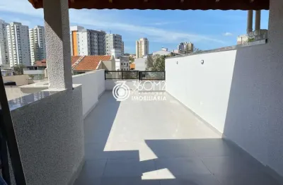 Cobertura para venda em santo andré, santa terezinha, 2 dormitórios, 1 suíte, 2 banheiros, 1 vaga