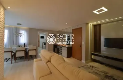 Apartamento para venda em santo andré, vila valparaíso, 3 dormitórios, 2 suítes, 3 banheiros, 2 vagas