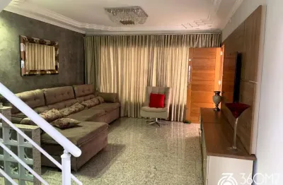 Sobrado para Venda em Santo André, Jardim Oriental, 3 dormitórios, 4 banheiros, 6 vagas