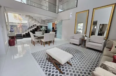 Casa em condomínio para venda em londrina, vivendas do arvoredo, 5 dormitórios, 4 suítes, 6 banheiros