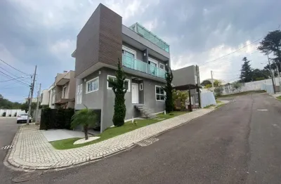 Sobrado em condomínio fechado com 3 quartos (3 suítes) no pinheirinho - cód. 06.086