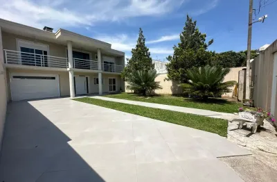 3 suítes, edícula com espaço gourmet, 364m² de área construída para seu conforto no capão raso – cod. 06.099