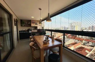 Apartamento de luxo em sbc – 3 suítes – sacada gourmet