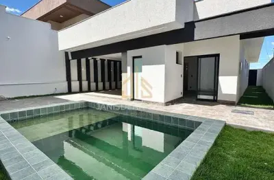 Casa em condomínio fechado com 3 quartos para alugar na Avenida Jardins, Jardins Nápoles, Senador Canedo