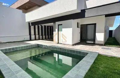 Casa em condomínio fechado com 3 quartos à venda na Avenida Jardins, 23, Jardins Nápoles, Senador Canedo