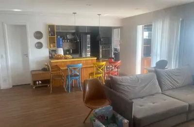 Pompeia - venda   - 02 dorm - varanda com churrasqueira - vista mar - 02 vg