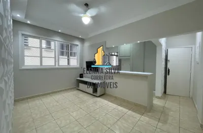 **venda – josé menino – 02 dorm – reformado – 200 metros do mar**