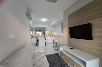 Gonzaga – locação – 1 dorm finamente decorado – lazer - serviços