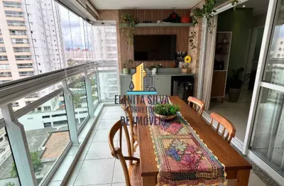 Ponta da praia - venda – 3 dormitórios – varanda gourmet- 2 vagas - 103 au