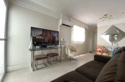 Pompéia – venda – 3 dorm – 1 suite – apenas uma quadra da praia – 80 au – vaga demarcada