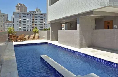 Gonzaga - locação - novo- 2 suites - semi mobiliado - 2 vagas - com serviçosom sde