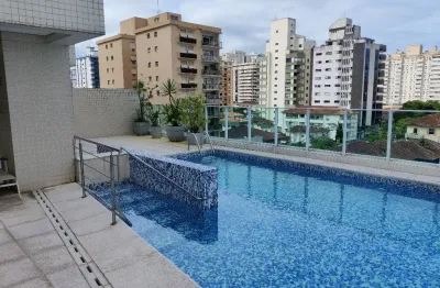 Gonzaga  locação 02 dormitorios finamente mobiliado com serviços