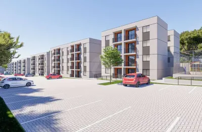 Apartamento com 2 quartos à venda na Rua Poeta Orlando Ferreira, Loteamento Bieda, Campo Largo