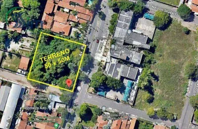 Terreno à venda, 2500 m² por r$ 7.000.000,00 - engenheiro luciano cavalcante - fortaleza/ce