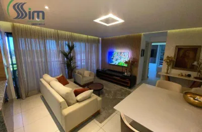 Apartamento com 2 dormitórios à venda, 73 m² por r$ 660.000,00 - engenheiro luciano cavalcante - fortaleza/ce