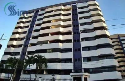 Apartamento c/ vista mar e3 suítes à venda, 180 m² por r$ 1.200.000 - meireles - fortaleza/ce