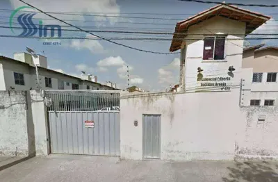 Apartamento com 2 dormitórios à venda, 42 m² por r$ 115.000,00 - messejana - fortaleza/ce