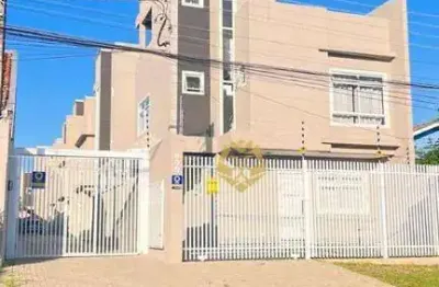 Lindo sobrado com terraço e churrasqueira à venda, 113 m² por r$ 698.000 - portão - curitiba/pr! última unidade interna disponível!