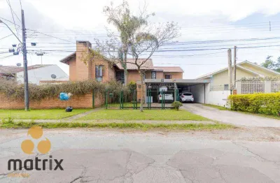 Belíssima residência espaçosa com 6 dormitórios à venda, 600 m² por r$ 2.150.000 - boa vista - curitiba/pr!