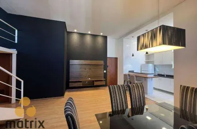 Excelente loft duplex mobiliado com 2 dormitórios, 117 m² - venda por r$ 950.000 ou aluguel por r$ 4.200/mês - bigorrilho - curitiba/pr