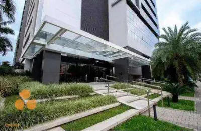 Studio com 1 dormitório para alugar, 30 m² por r$ 3.300/mês - batel - curitiba/pr