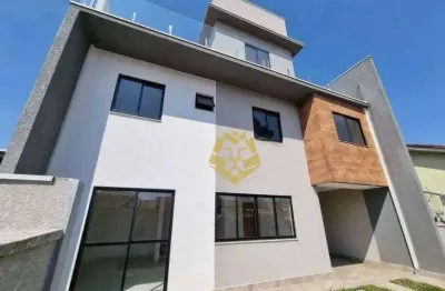 Sobrado com 3 dormitórios à venda, 130 m² por r$ 790.000,00 - uberaba - curitiba/pr