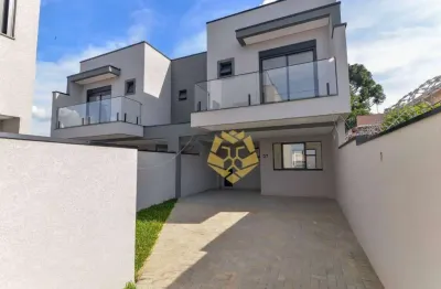 Excelente sobrado com 3 dormitórios à venda, 95 m² por r$ 599.000 - uberaba - curitiba/pr!