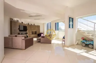 Cobertura com 3 dormitórios à venda, 221 m² por r$ 2.425.000,00 - cabral - curitiba/pr