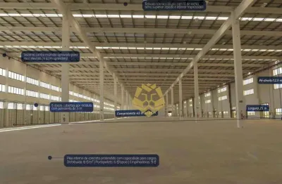 Barracão para alugar, 2617 m² por r$ 0,02/mês - roseira - são josé dos pinhais/pr