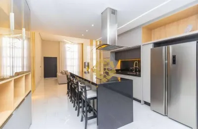 Casa mobiliada de alto padrão com 3 dormitórios à venda, 160m² por r$ 1.200.000 - centro - piraquara/pr!