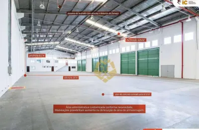 Barracão para alugar, 1423 m² por r$ 0,02/mês - águas belas - são josé dos pinhais/pr
