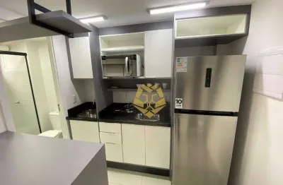 Apartamento com 1 dormitório à venda, 21 m² por r$ 400.000,00 - mossunguê - curitiba/pr