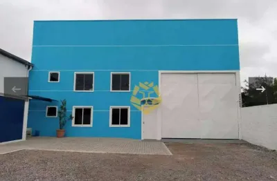 Barracão para alugar, 378 m² por r$ 13.584,01/mês - boqueirão - curitiba/pr