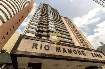 Apartamento excepcional com 4 dormitórios à venda, 250 m² por r$ 1.850.000 - bigorrilho - curitiba/pr!