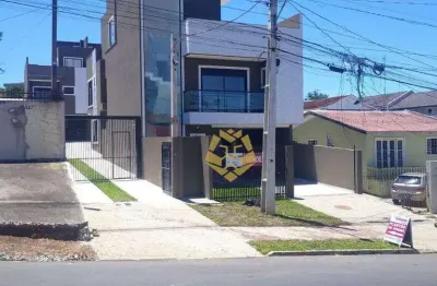 Sobrado novíssimo com 3 dormitórios à venda, 130 m² por r$ 756.000 - xaxim - curitiba/pr!