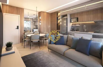 Apartamento com 2 dormitórios à venda, 55 m² por r$ 717.000,00 - juvevê - curitiba/pr