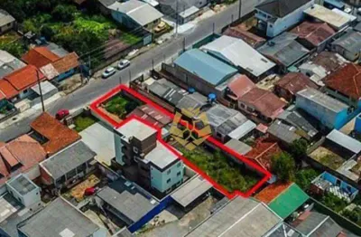 Estratégico terreno à venda, 634 m² por r$ 380.000 - guaraituba - colombo/pr