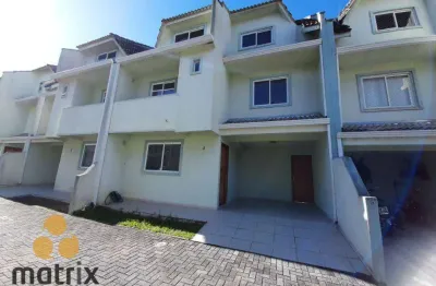 Belíssimo sobrado triplex em condomínio fechado à venda, 143 m² por r$ 630.000 - uberaba - curitiba/pr